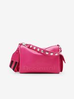 Desigual Half Logo Habana Handtasche Rosa