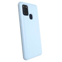 Liquid case Samsung Galaxy A21s - Vlastné gravírovanie - Modrá