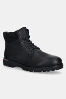 Kožená obuv Tommy Hilfiger CORPORATE W LTH LACE BOOT