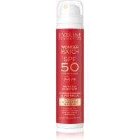 Eveline Cosmetics Wonder Match SPF 50 schützender Sprühnebel SPF 50 75 ml
