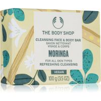 The Body Shop Moringa Cleansing Bar мило для обличчя та тіла 100 гр