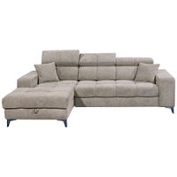 MID.YOU ROHOVÁ SEDAČKA, textil, sivohnedá