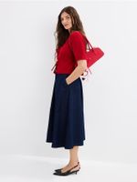 Mohito - Teksariidest midiseelik - navy