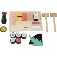 Tryco Wooden Sushi Set játék fából készült 18m+ 1 db