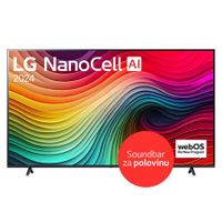 55"-LG NanoCell AI- NANO81- 4K Smart TV 2024