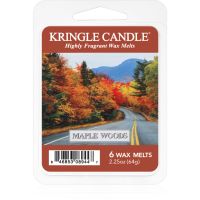 Kringle Candle Maple Woods illatos viasz aromalámpába 64 g