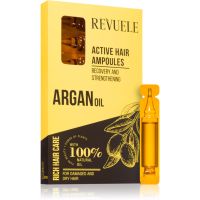 Revuele Argan Oil Active Hair Ampoules Ampulle für trockenes und beschädigtes Haar 8x5 ml