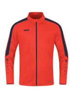 JAKO Sportska jakna 'Power'  ciglasto crvena / crna