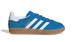 adidas Gazelle Indoor J Copii - Adidași adidas Originals - Albastru - JS3802-5.5 - Size: 5.5