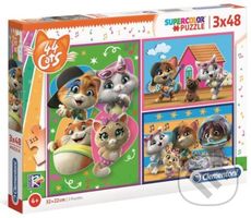 44 Cats - puzzle z kategorie 15 - 60 dílků