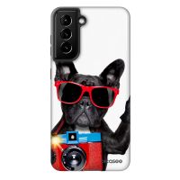 Fashion Case pre Samsung Galaxy S21 FE 5G - Francúzsky Buldoček