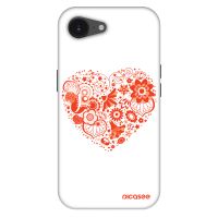 Fashion Case MagSafe pre Apple iPhone 16e - Veľké srdce