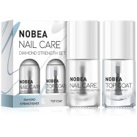 NOBEA Nail Care Diamond Strength Set комплект лак за нокти Diamond strength set