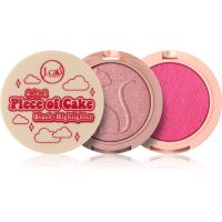 J.Cat Beauty 2 In 1 Piece Of Cake рум'яна з хайлайтером відтінок 104 Having Fairy Good Day 12.1 гр