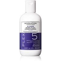 Revolution Haircare Plex Blonde No.5 Bond Conditioner intenzivna kura za lase za suhe in poškodovane lase 250 ml