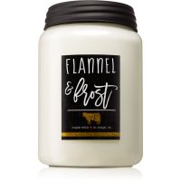 Milkhouse Candle Co. Farmhouse Flannel & Frost dišeča sveča  Mason Jar 737 g