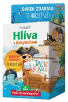 Simply You Imunit Hliva s rakytníkom Jack Hlivák 60 tabliet + 3D morský svet