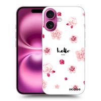 Silikónový prehľadný obal pre Apple iPhone 17 - Hello there