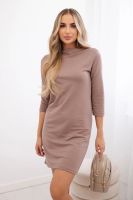 Classic mocha dress