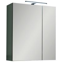 MID.YOU ZRKADLOVÁ SKRINKA, zelená, čierna, 60/70/23 cm