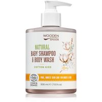 WoodenSpoon Natural шампунь та гель для душа для дітей 2 в 1 300 мл