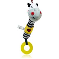 BabyOno Squeaky Toy with Teether παιχνίδι με ήχους με μασητικό Zebra Zack 1 τμχ