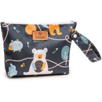 T-TOMI Small Baggie potovalna torba Animal friends 18x24 cm