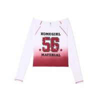 Cropp - Majica z dolgimi rokavi s potiskom - raznobarvna