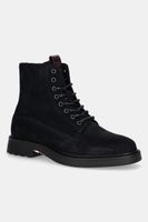 Semišové členkové topánky Tommy Hilfiger COMFORT LWT SDE BOOT