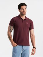 Ombre Clothing Polo T-Shirt Rot