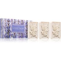 Saponificio Artigianale Fiorentino Tuscan Lavender Set набір твердого мила з ароматом лаванди 3x125 гр