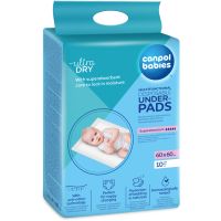 Canpol babies Multifunctional Underpads previjalne podloge za enkratno uporabo 60x60 cm 10 kos