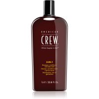 American Crew Hair & Body 3-IN-1 Shampoo, Conditioner und Duschgel 3in1 für Herren 1000 ml