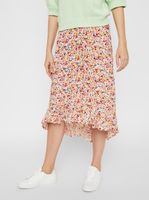 Pink Floral Midi Skirt Pieces Mayrin - Women