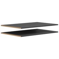 Carryhome VKLADACIA POLICA, grafitová, 77/1,5/48 cm