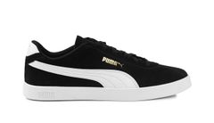Puma Club II Black White - Pánske - Tenisky Puma - Čierne - 397444-01 - Veľkosť: 44.5