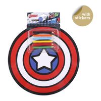 NOTEBOOK COLORES AVENGERS CAPITAN AMERICA