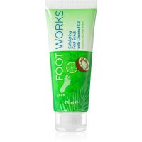 Avon Foot Works Coconut Oil скраб для ніг 75 мл