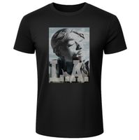 Metal T-Shirt Männer - LA Skyline - ROCK OFF - 2PACTS07MB M