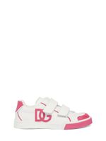 Leather Strap Sneakers