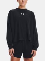 Under Armour UA Rival Terry Oversized Crw Sweatshirt Schwarz