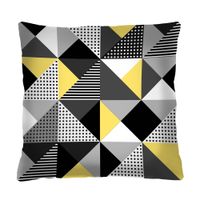 Bertoni Home Unisex's Square Pillow Melange Sun