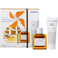 Korres Black Pepper darčeková sada pre mužov