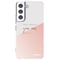 Silikónový prehľadný obal pre Samsung Galaxy S22 5G - Vytvor si svoju vlastnú príležitosť