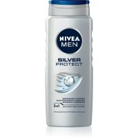 NIVEA MEN Silver Protect sprchový gél pre mužov 500 ml