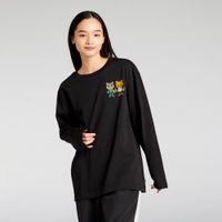PUMA NEKOSAN x HOOPS DYLAN GRAPHIC Langarmshirt Unisex, Kleidung, Schwarz, XXL