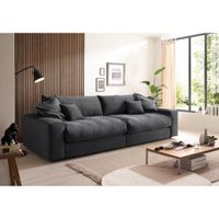 Livetastic TROJMIESTNA POHOVKA, textil, antracitová