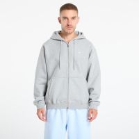 Bluza Nike Solo Swoosh Men's Full-Zip Fleece Hoodie Dk Grey Heather/ Lt Smoke Grey/ White S