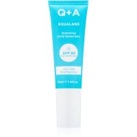 Q+A Squalane zaščitna krema za obraz SPF 50 50 ml