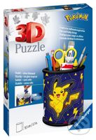 3D Puzzle Stojan na tužky - Pokémon - puzzle z kategorie 3D puzzle